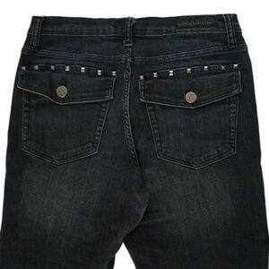 Rock & Republic Cropped Jeans, Size 12, Blue Denim